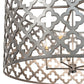 Meyda Lighting Clover 34" 5-Light Black Chrome Pendant Light