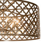Meyda Lighting Clover 60" 12-Light Timeless Bronze Pendant Light