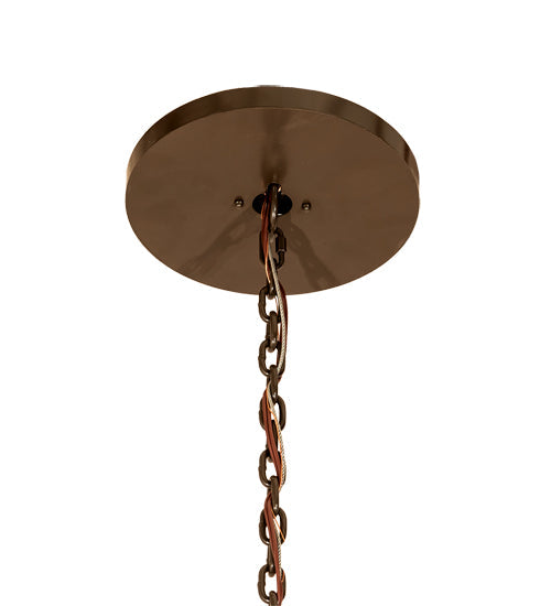 Meyda Lighting Clover 60" 12-Light Timeless Bronze Pendant Light