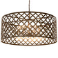 Meyda Lighting Clover 60" 12-Light Timeless Bronze Pendant Light