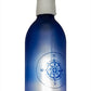 Meyda Lighting Coastal Collection 5" Black Mini Pendant Light With Blue Compass Sandblasted Wine Bottle Shade Glass