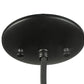 Meyda Lighting Coastal Collection 5" Black Mini Pendant Light With Blue Compass Sandblasted Wine Bottle Shade Glass