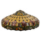 Meyda Lighting Colonial Tulip 22" Multi-Colored Shade Glass