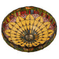 Meyda Lighting Colonial Tulip 22" Multi-Colored Shade Glass
