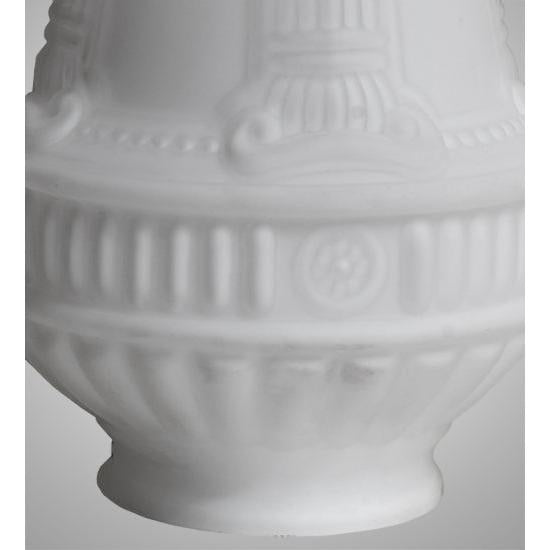Meyda Lighting Colonnade 5" White Opal Frosted Neck Shade Glass