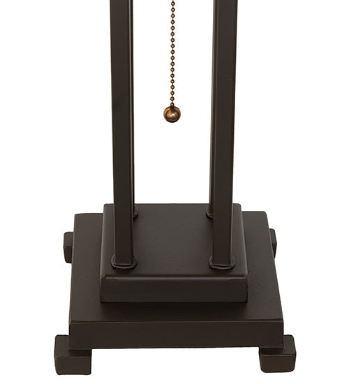 Meyda Lighting Column Mission 26" 2-Light Oil Rubbed Bronze Table Lamp Base
