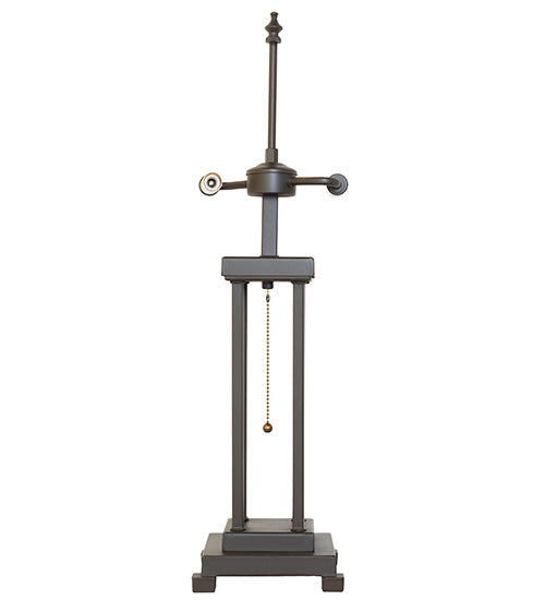Meyda Lighting Column Mission 26" 2-Light Oil Rubbed Bronze Table Lamp Base