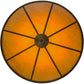 Meyda Lighting Commerce 47" 17-Light 3-Tier Antique Copper Pendant Light With Amber Quartz Idalight Shade Glass