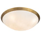 Meyda Lighting Commerce 72" 8-Light Gonze Matte Inverted Pendant Light With Fleshtone Idalight Shade
