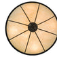 Meyda Lighting Commerce 72" 8-Light Timeless Bronze Semi-flush Mount Ceiling Light With Sahara Taupe Idalight Shade Glass