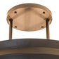 Meyda Lighting Concertina 30" 6-Light Oil Rubbed Bronze Pendant Light