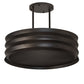 Meyda Lighting Concertina 30" 6-Light Oil Rubbed Bronze Pendant Light