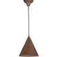 Meyda Lighting Cone 10" Vintage Copper Rivet Constellation Pendant Light