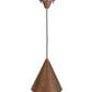 Meyda Lighting Cone 10" Vintage Copper Rivet Constellation Pendant Light