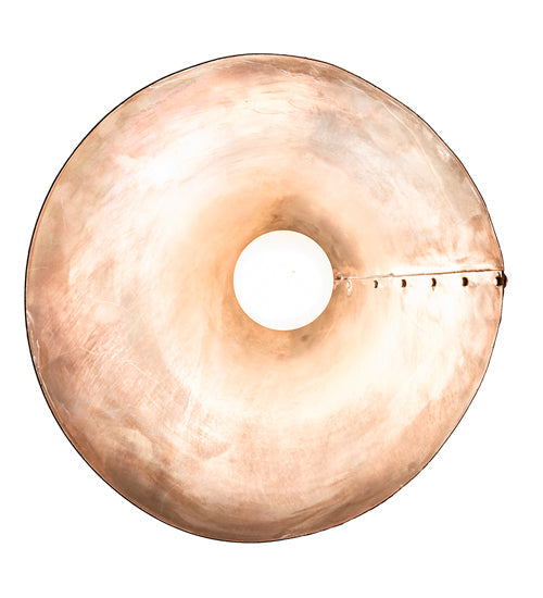 Meyda Lighting Cone 10" Vintage Copper Rivet Pendant Light
