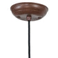 Meyda Lighting Cone 5" Rust Mini Pendant Light