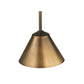 Meyda Lighting Cone 8" Antique Copper Mini Pendant Light