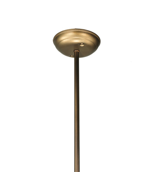 Meyda Lighting Cone 8" Antique Copper Mini Pendant Light