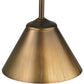 Meyda Lighting Cone 8" Antique Copper Mini Pendant Light