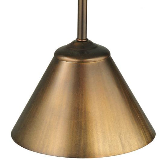 Meyda Lighting Cone 8" Antique Copper Mini Pendant Light