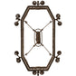 Meyda Lighting Conques 50" 12-Light Oil Rubbed Bronze Chandelier With Ivory Faux Candlelight