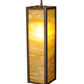 Meyda Lighting Cooper 7" Rustic Iron Mini Pendant Light With Ambra Siena Idalight Shade