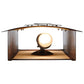 Meyda Lighting Copperwynd 12" 2-Light Cajun Spice Wall Sconce With Tawnyrock Idalight Shade Glass