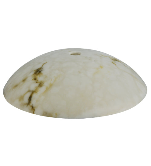 Meyda Lighting Corinth 20" White Marble Idalight Shade