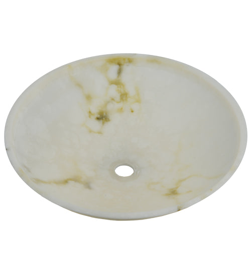 Meyda Lighting Corinth 20" White Marble Idalight Shade
