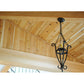 Meyda Lighting Costello 13" Wrought Iron Pendant Light