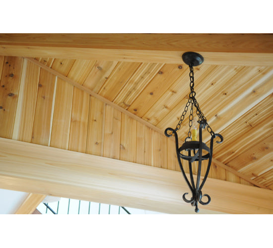 Meyda Lighting Costello 13" Wrought Iron Pendant Light