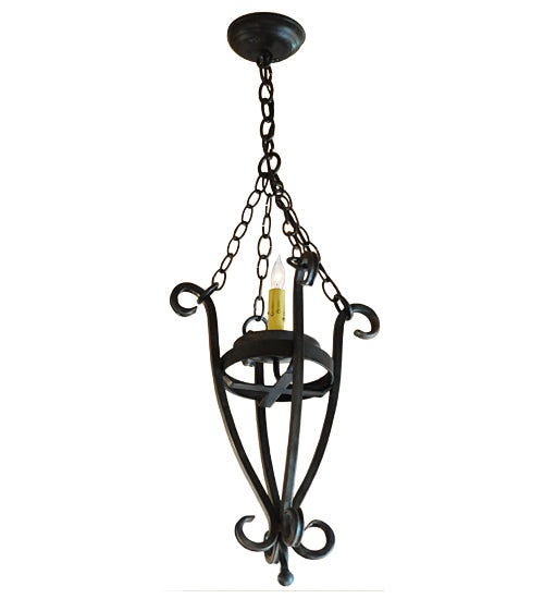 Meyda Lighting Costello 13" Wrought Iron Pendant Light