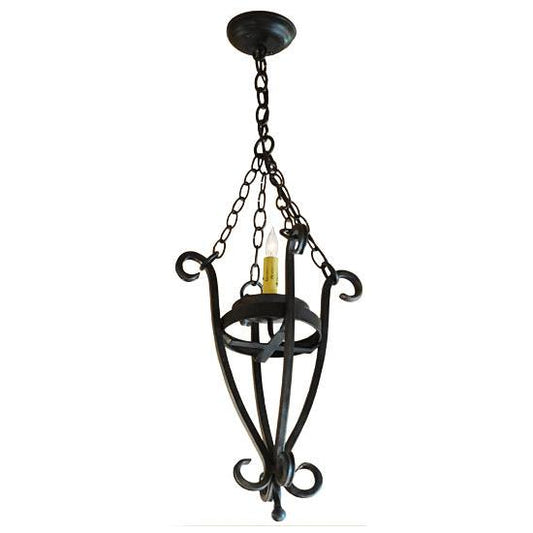 Meyda Lighting Costello 13" Wrought Iron Pendant Light