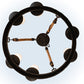 Meyda Lighting Costello 24" 6-Light Coffee Bean Ring Chandelier With White Statuario Idalight Shade