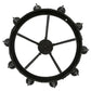 Meyda Lighting Costello 35" 10-Light Costello Black Chandelier