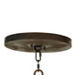 Meyda Lighting Costello 45" 20-Light 2-Tier Costello Black Chandelier With Ivory Faux Candlelight