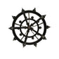 Meyda Lighting Costello 48" 20-Light 2-Tier Coffee Bean & Blackend Copper Chandelier With Ivory Faux Candlelight