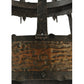 Meyda Lighting Costello 48" 20-Light 2-Tier Coffee Bean & Blackend Copper Chandelier With Ivory Faux Candlelight