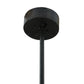 Meyda Lighting Costello 51" 28-Light 2-Tier Costello Black & Blackend Copper Chandelier With Faux Candlelight and Black Fan