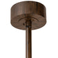 Meyda Lighting Costello 56" 10-Light Classic Rust & Blackened Copper Chandelier With Ivory Faux Candlelight and Fan