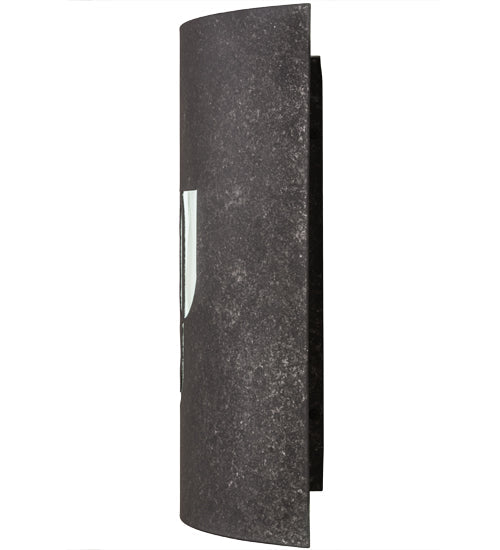 Meyda Lighting Country Inn 11" LED Smoke Wall Sconce With Statuario Idalight Shade