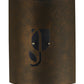 Meyda Lighting Country Inn 12" LED Gilded Tobacco Wall Sconce
