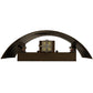 Meyda Lighting Country Inn 12" LED Gilded Tobacco Wall Sconce