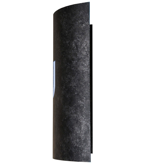 Meyda Lighting Country Inn 12" LED Smoke Wall Sconce With White Shade