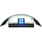 Meyda Lighting Country Inn 12" LED Smoke Wall Sconce With White Shade