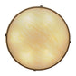 Meyda Lighting Covina 46" 8-Light LED Corinth Inverted Pendant Light With Beige Sahara Taupe Idalight Shade Glass