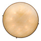 Meyda Lighting Covina 60" 10-Light LED Corinth Inverted Pendant Light With Beige Sahara Taupe Idalight Shade Glass