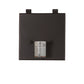 Meyda Lighting Cowboy 163132 12" Mahogany Bronze Wall Sconce With Amber Mica Shade Glass