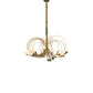 Meyda Lighting Coyle Logan 42" 24-Light Brushed Brass & Verdigris Copper Chandelier