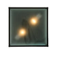 Meyda Lighting Craftsman Signature 23" 2-Light Timeless Bronze Hyde Park Flush Mount Light With Frosted Clear Shade Glass